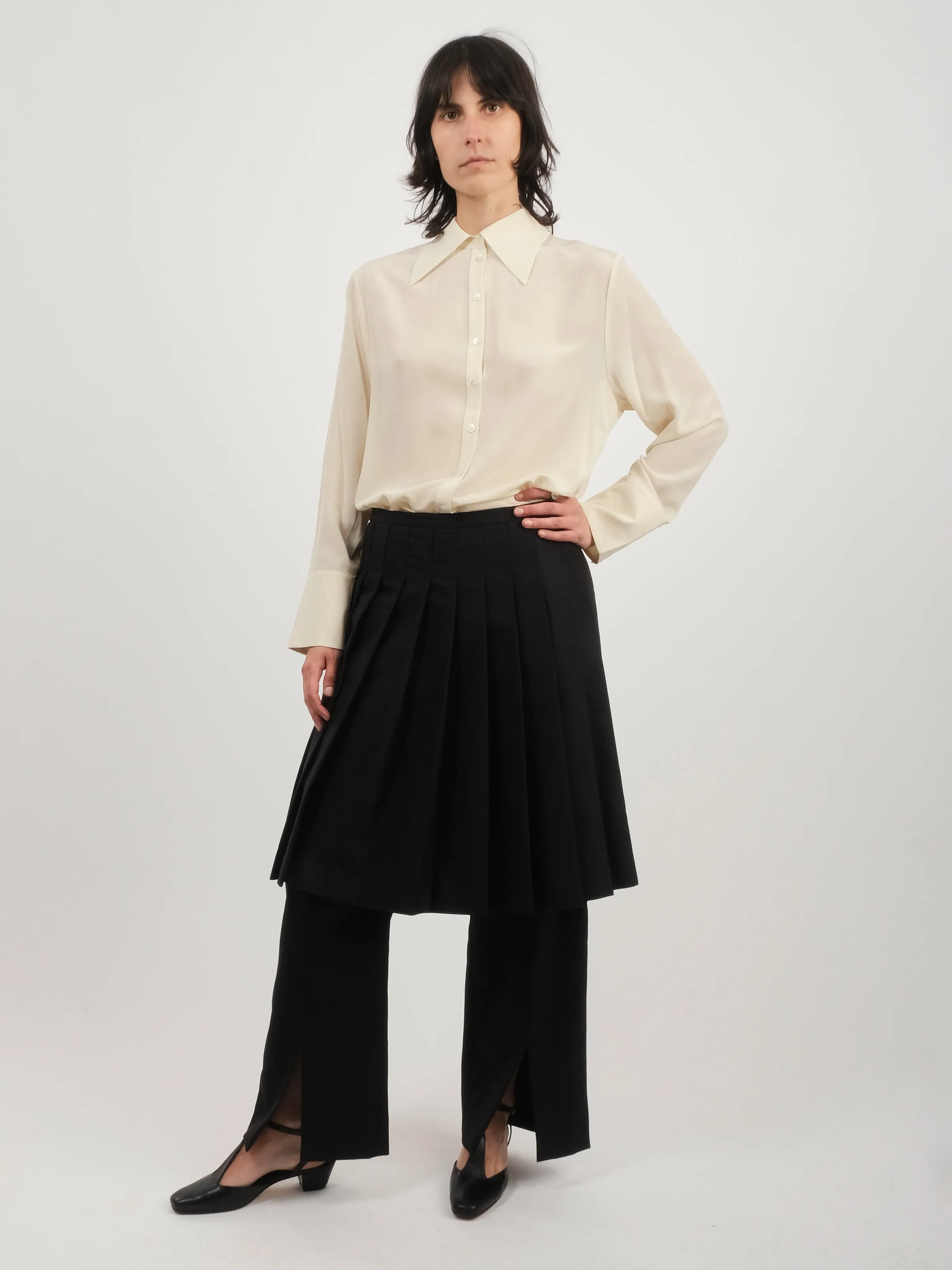 Black Pichi Pant sold by Frances May Houseline