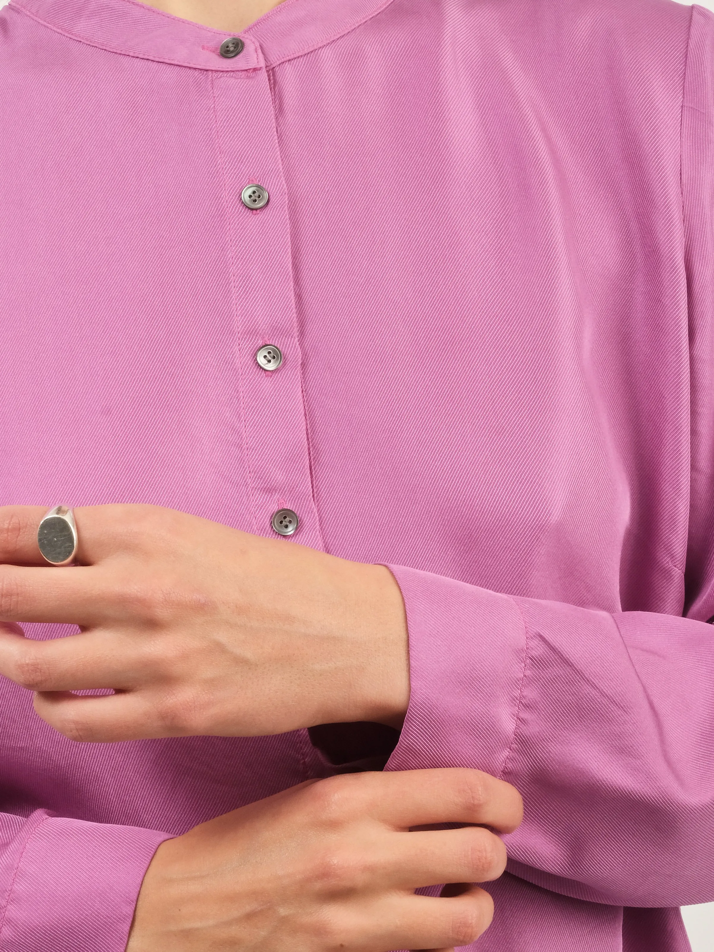 English Rose Perfect Henley Blouse sold by Frances May Houseline product image thumbnail 5