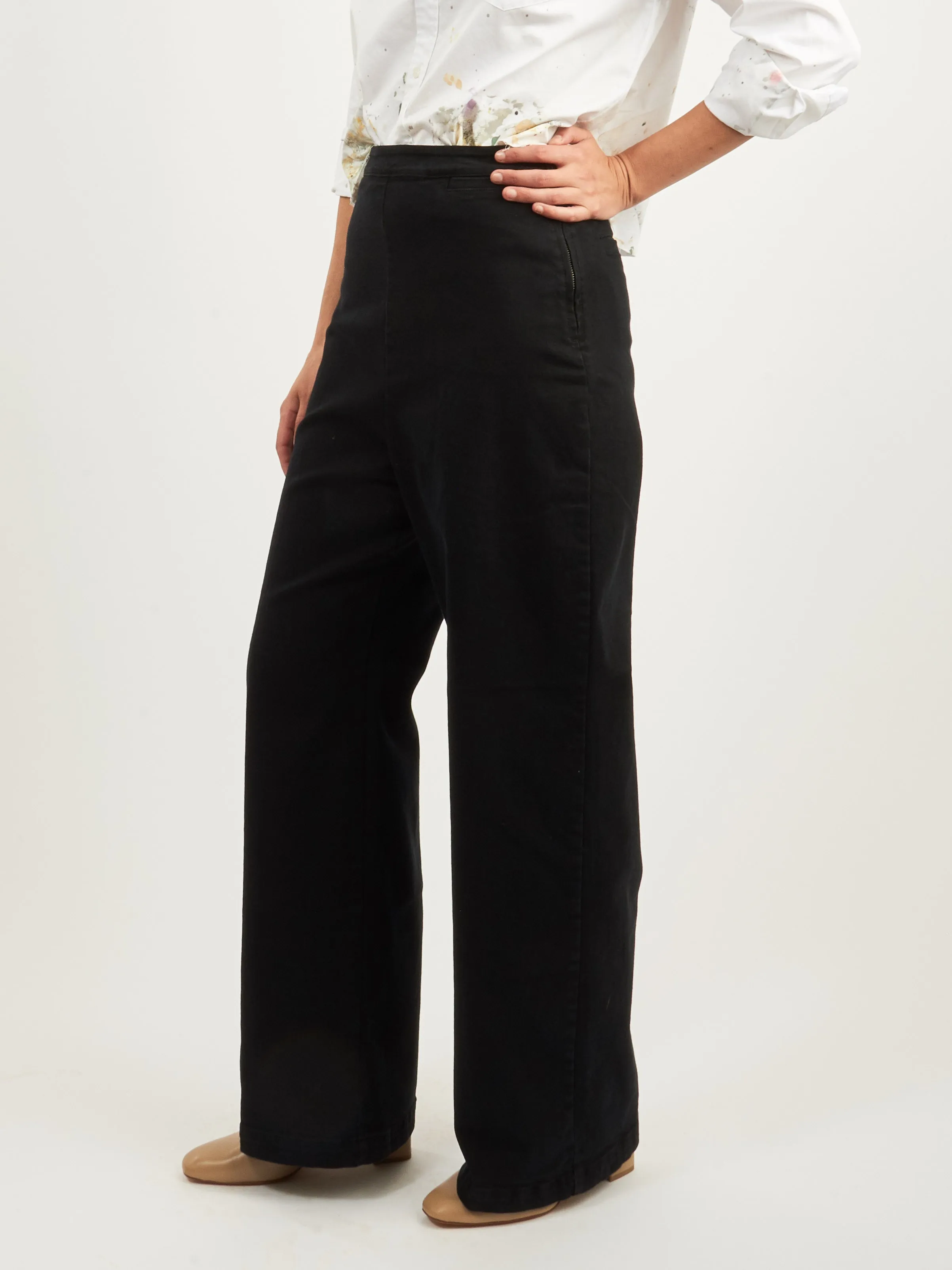 Black Salotto Pant sold by Frances May Houseline product image thumbnail 2