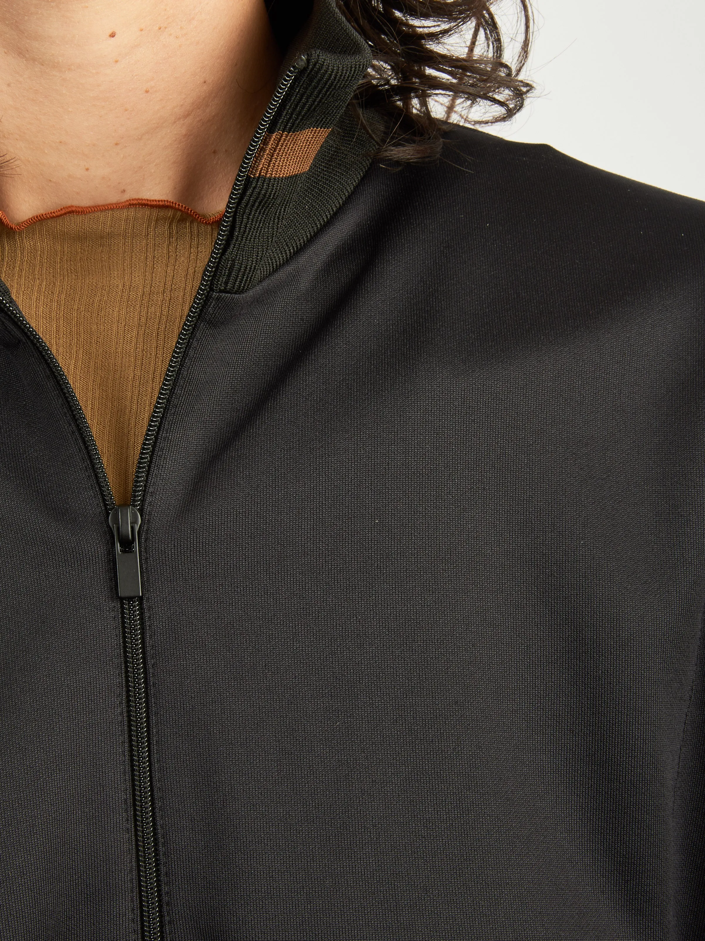 Black Active Knit Cropped Sweatshirt sold by Frances May Houseline product image thumbnail 4