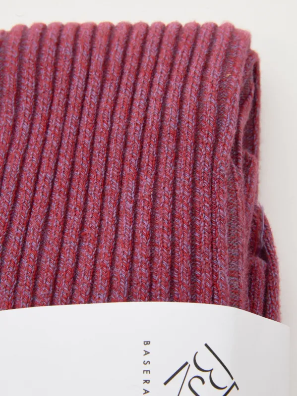 Yu Purple/Team Red Overknee Socks sold by Frances May Houseline