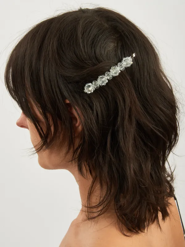 Duck Egg Flower Hair Clip sold by Frances May Houseline