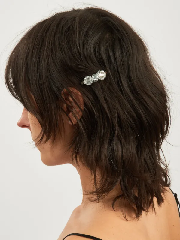 Duck Egg Mini Flower Hair Clip sold by Frances May Houseline