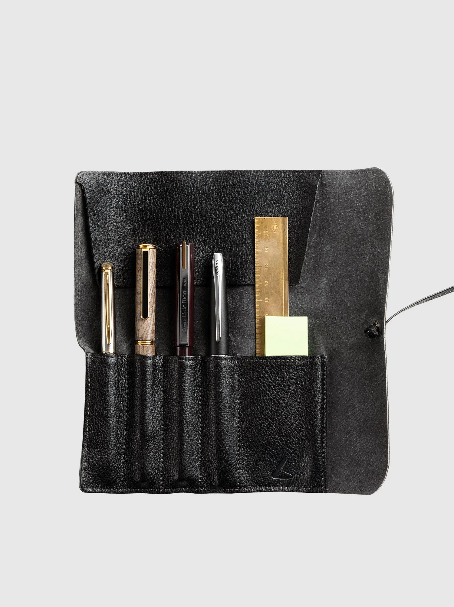 Black Tone Nume Roll Pencil Case sold by Frances May Houseline product image thumbnail 4