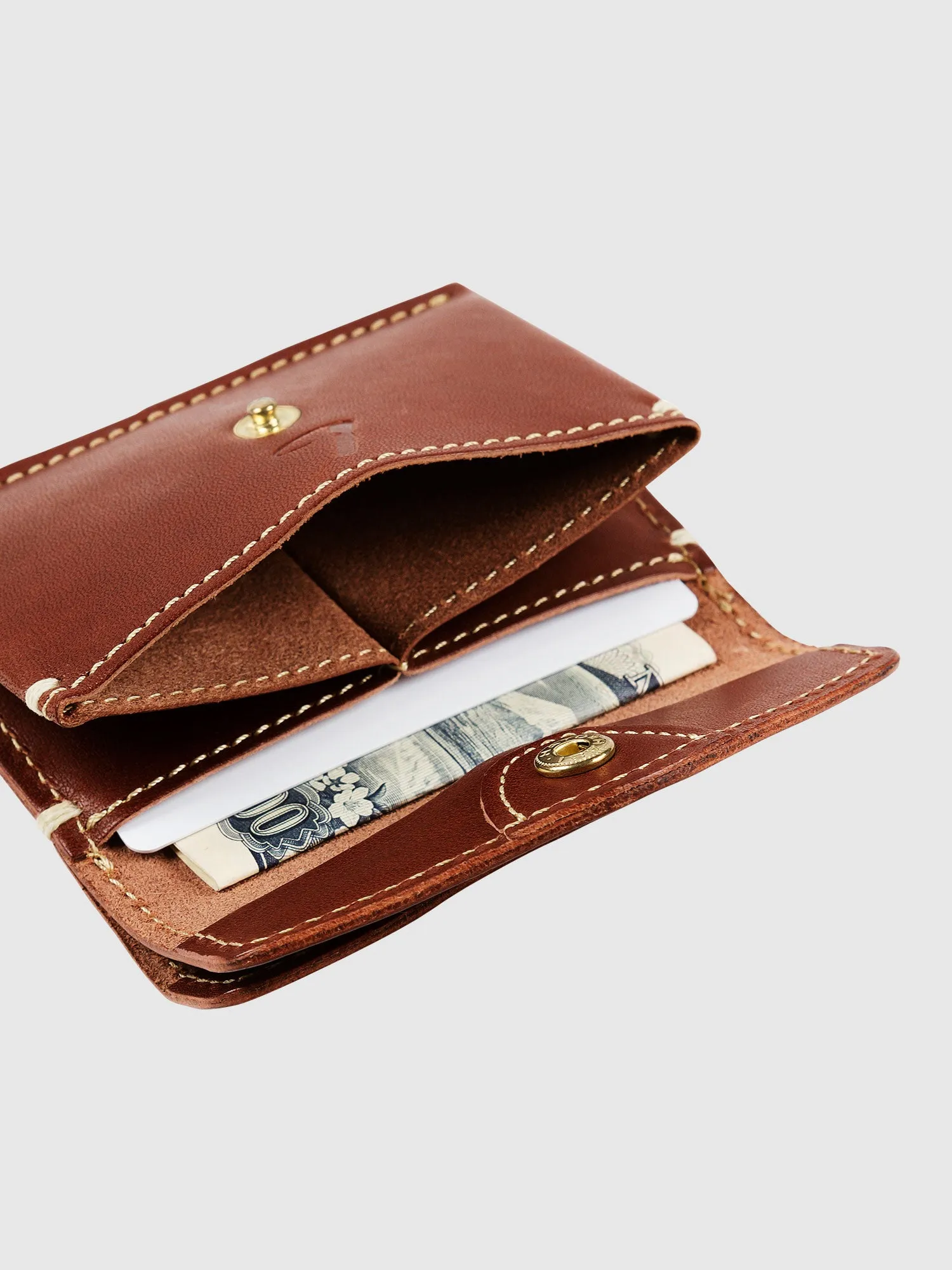 Brown Diario Twin Coin Case sold by Frances May Houseline product image thumbnail 3