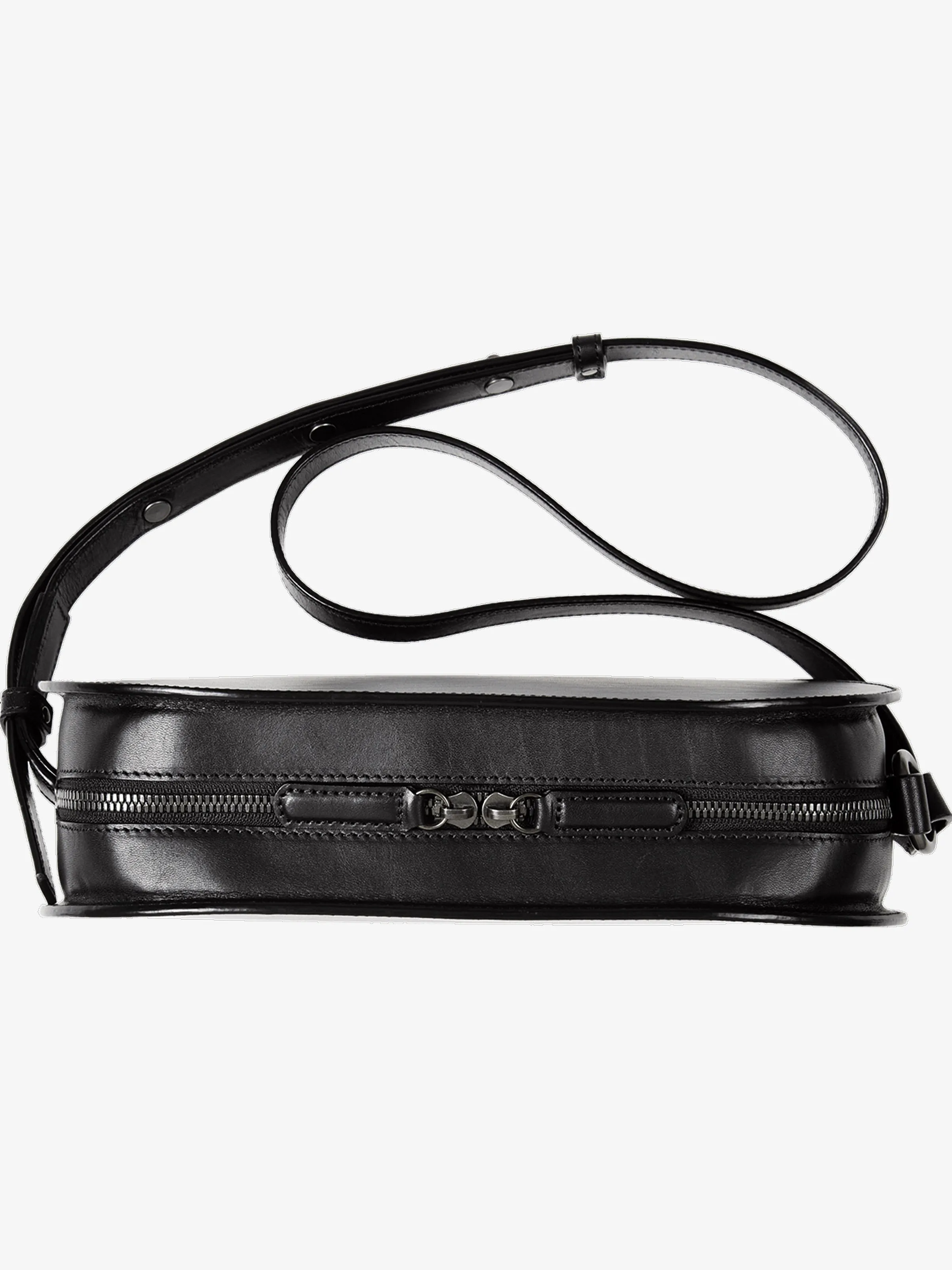 Black Nume Oval Shoulder Bag sold by Frances May Houseline product image thumbnail 3