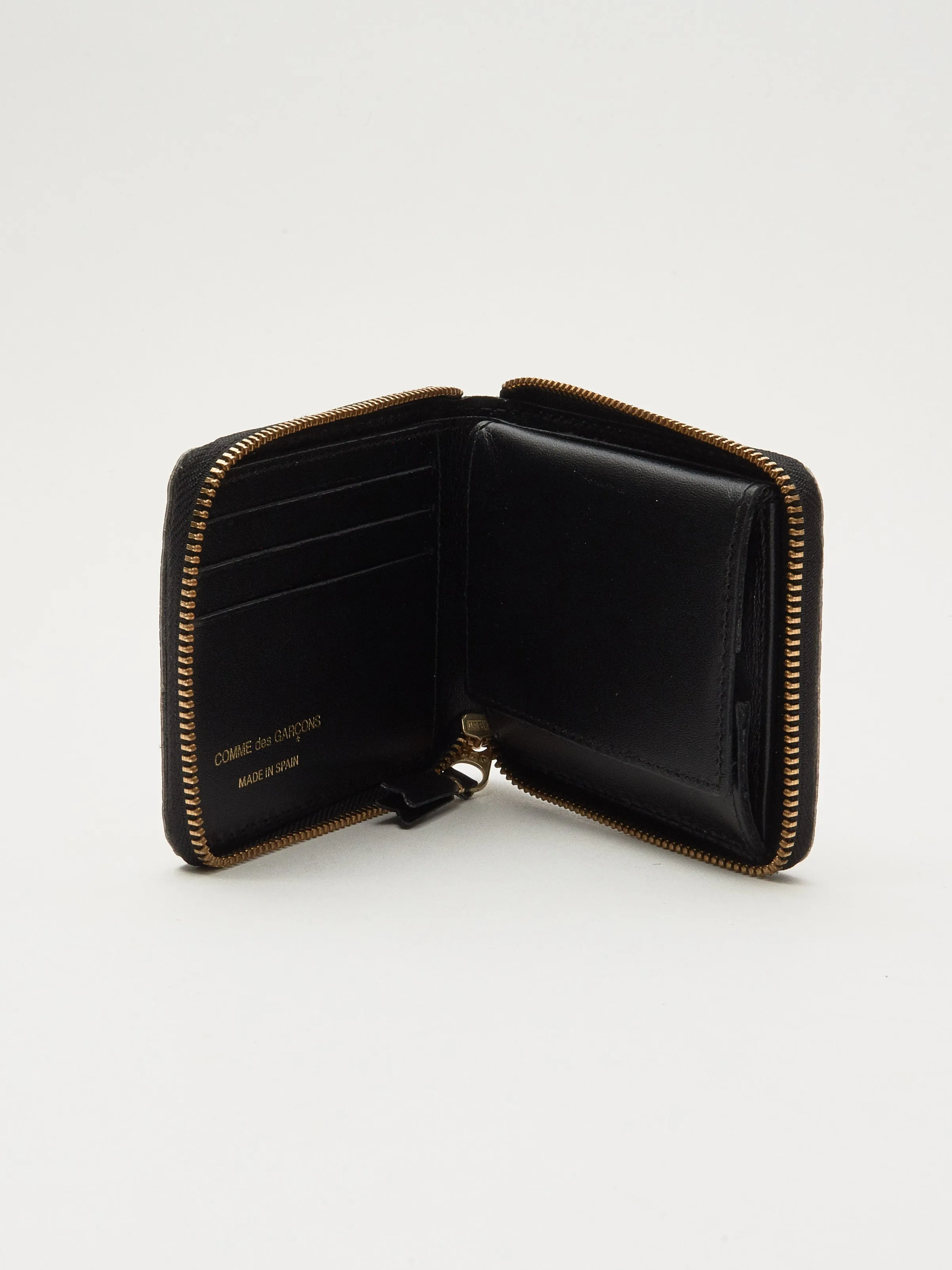 Red/Yellow Lenticular Tartan Small Zip Around Wallet sold by Frances May Houseline product image thumbnail 3