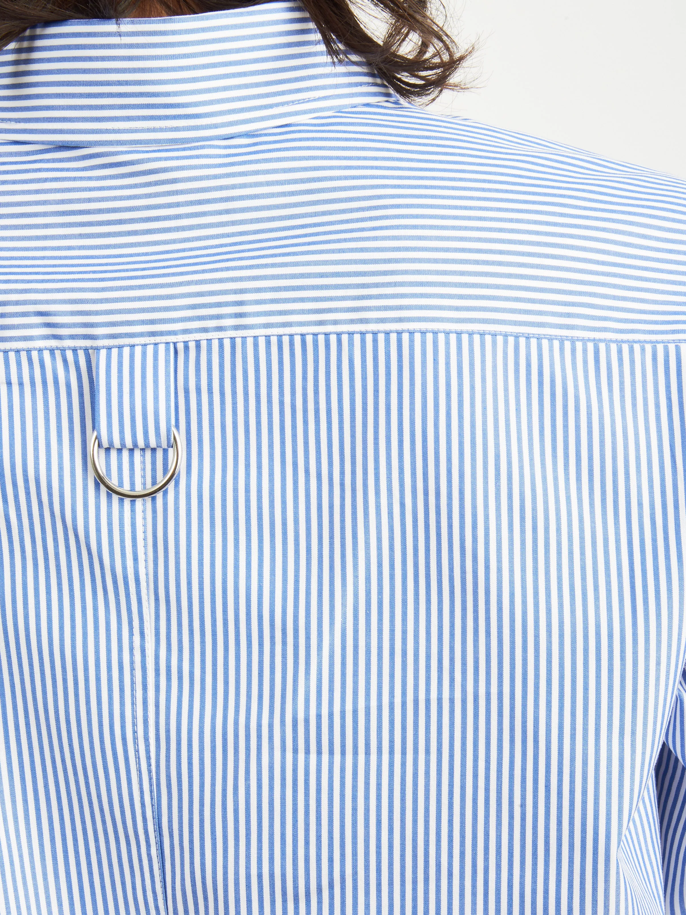 Blue/Multi Striped Charlie Men's Slim Shirt sold by Frances May Houseline product image thumbnail 4
