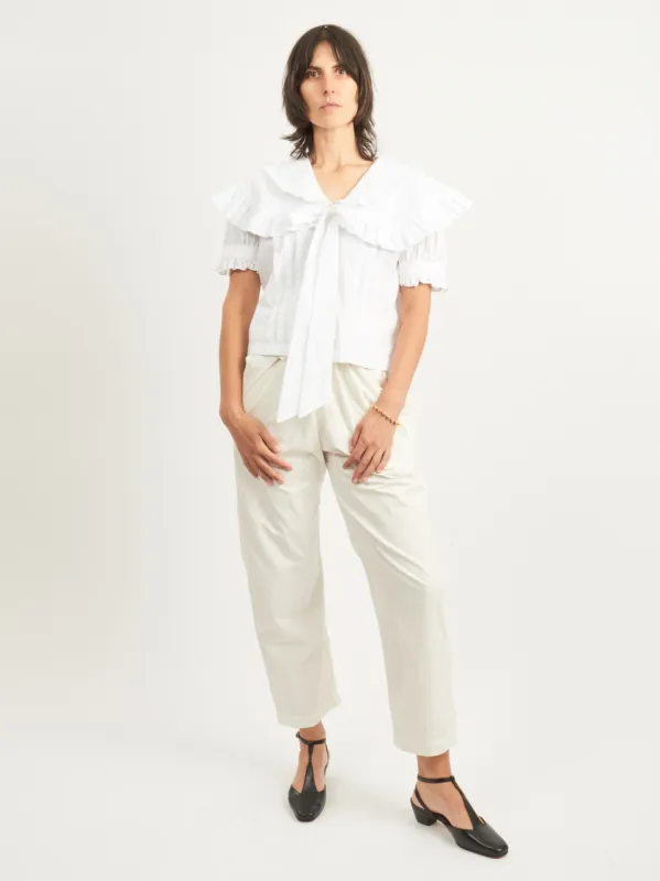 White Guagua Top sold by Frances May Houseline