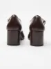 Brown Tabi Mary-Janes sold by Frances May Houseline