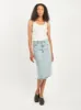 Pale Grey Melange Classic Rib Tank sold by Frances May Houseline