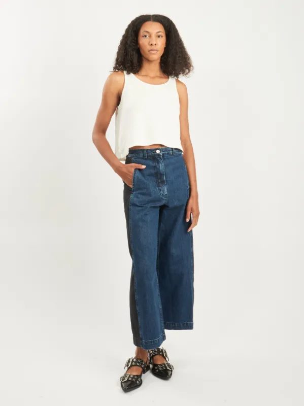 Washed White Sophie Tank made by Jungmaven