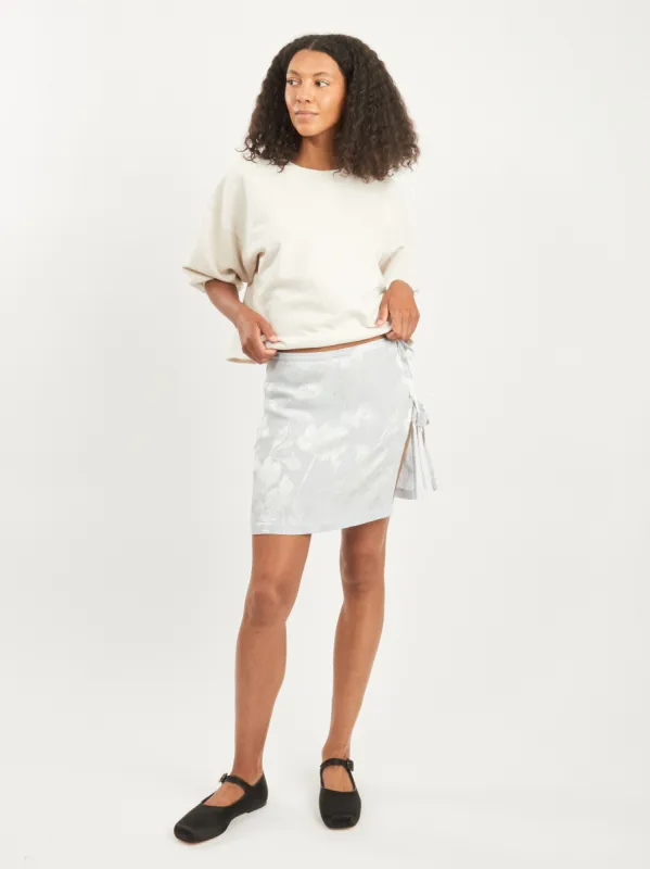 Silver Malix Skirt made by Paloma Wool