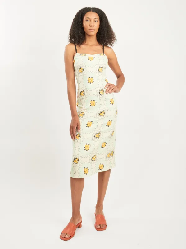 Cream Noris Dress made by Rachel Comey