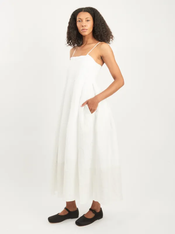 White Jewel Dress made by Frances May Houseline