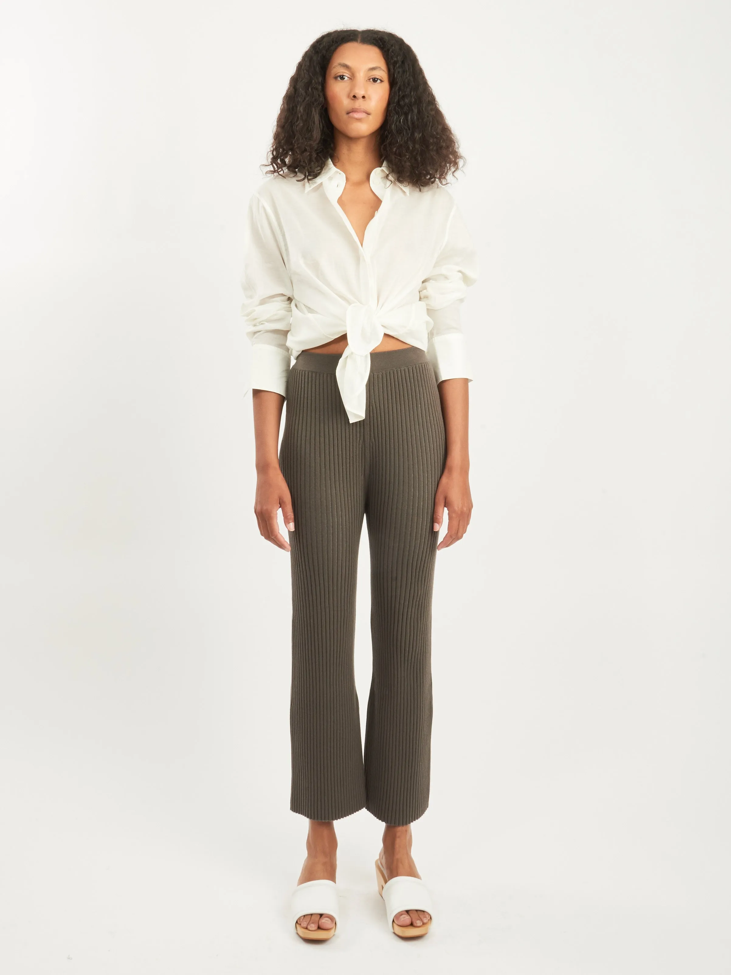 Coal Column Pants sold by Frances May Houseline