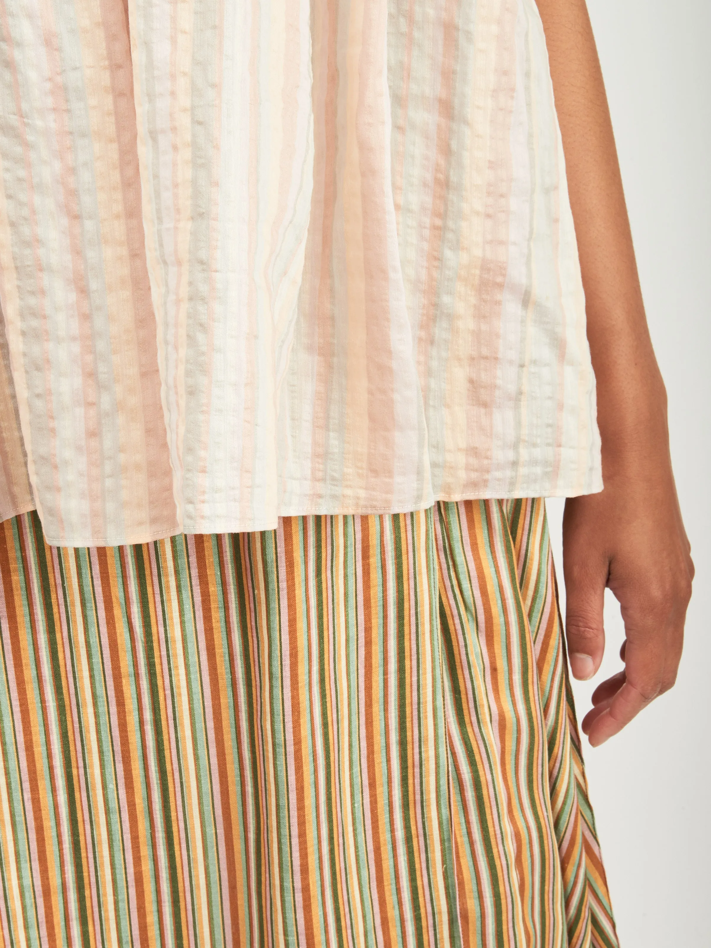 Pink/Green Fanny Top sold by Frances May Houseline product image thumbnail 5