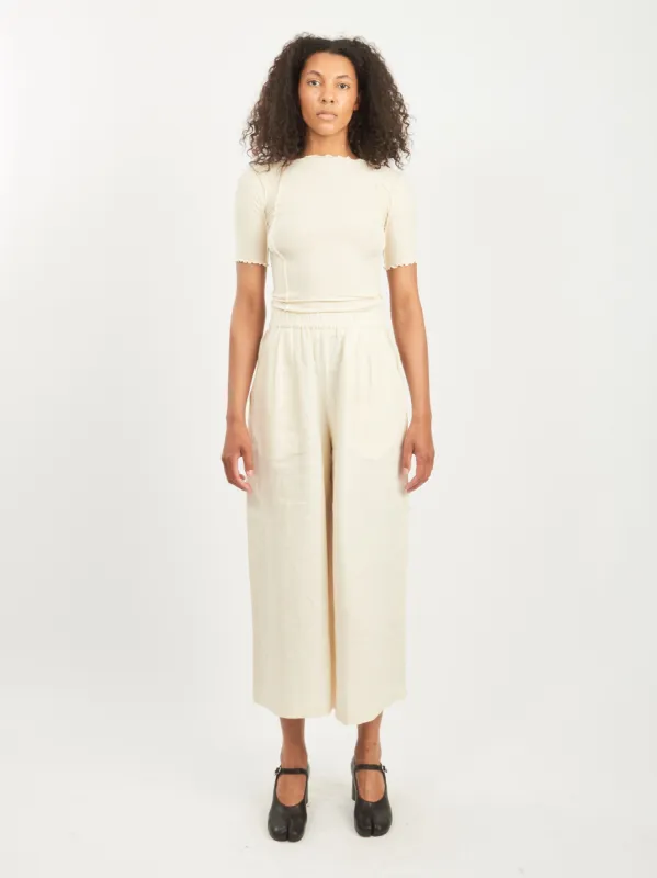 Salt Everyday Trouser sold by Frances May Houseline