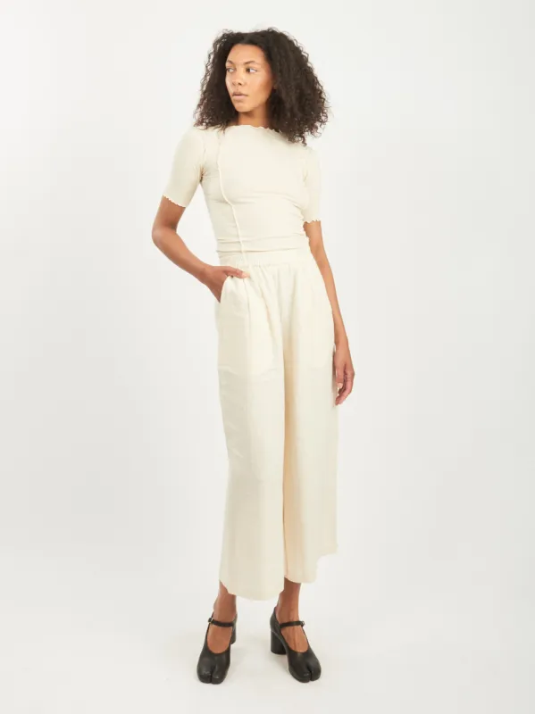 Off White Omato 3/4 Tee made by Baserange