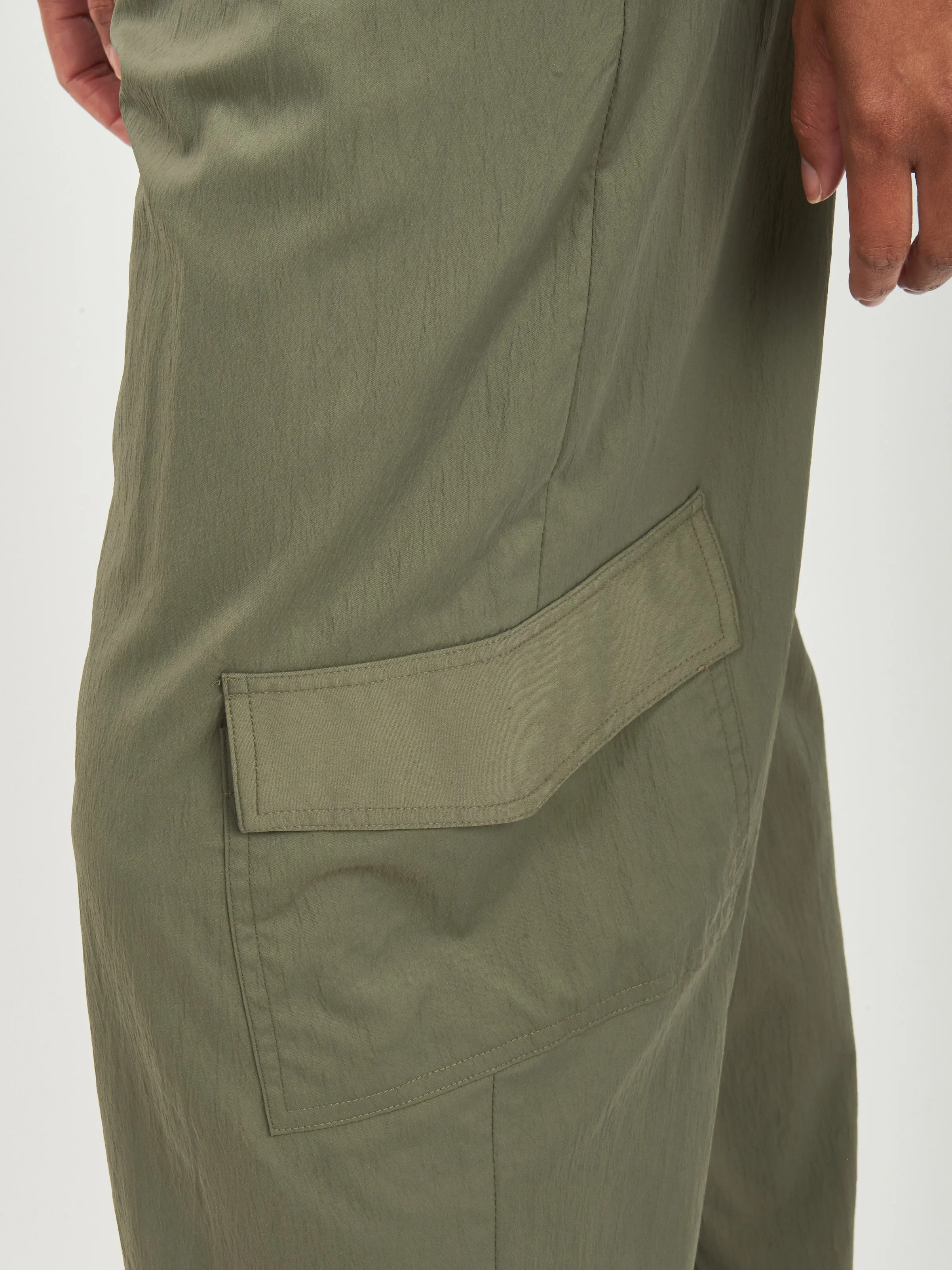 Olive Cargo Pants sold by Frances May Houseline product image thumbnail 5