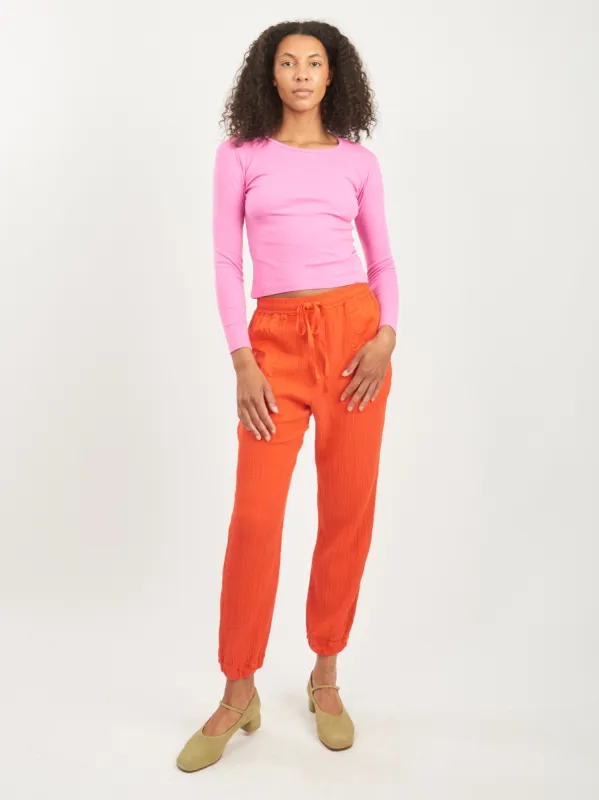 Pitaya L/S Bellevue Tee sold by Frances May Houseline