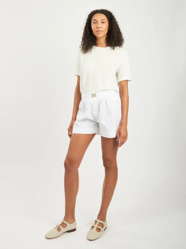 White La Boxer Classica made by Frances May Houseline