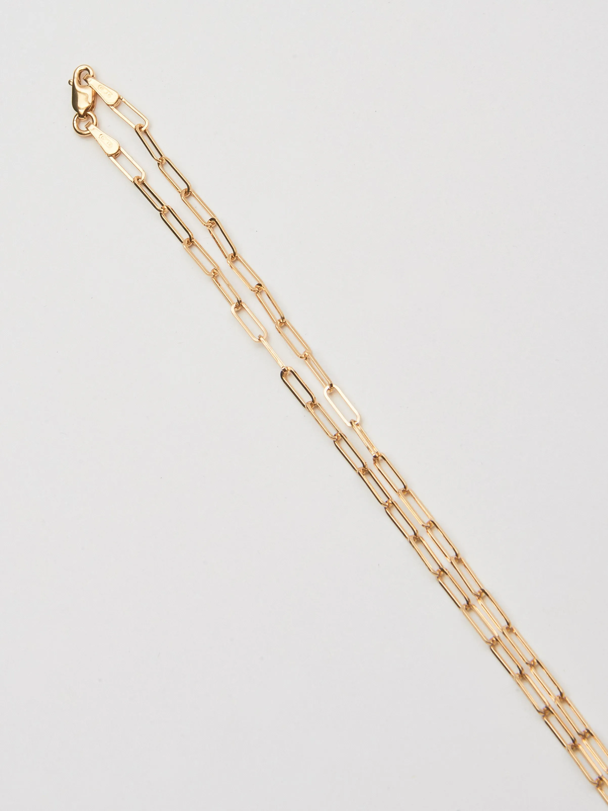 Blue P Enamel Heart Initial Pendant sold by Frances May Houseline product image thumbnail 4