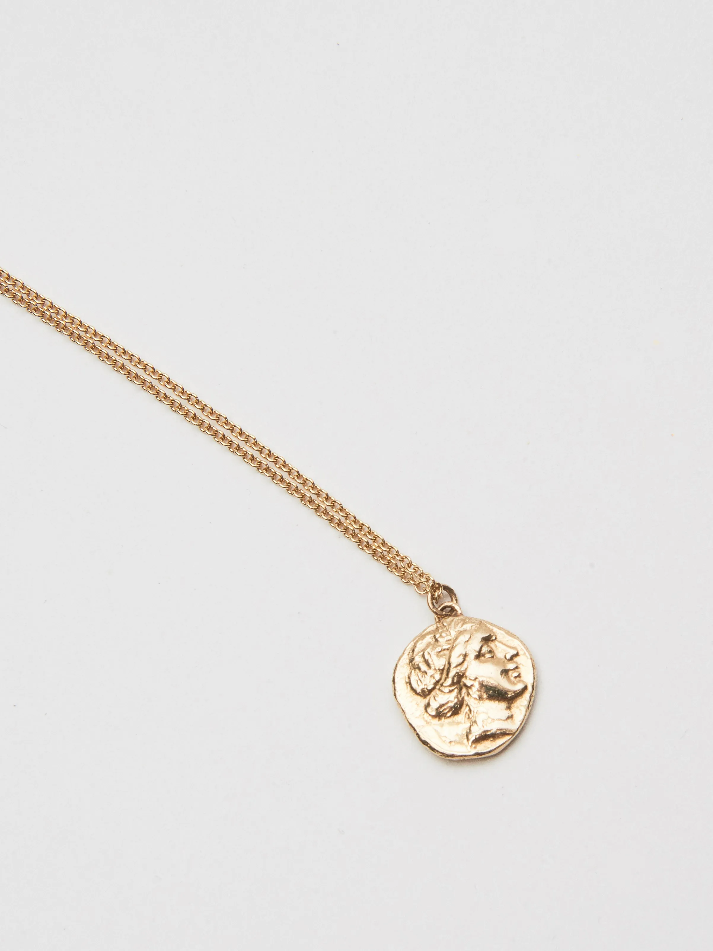 Athena Greek Coin Pendant sold by Frances May Houseline product image thumbnail 3