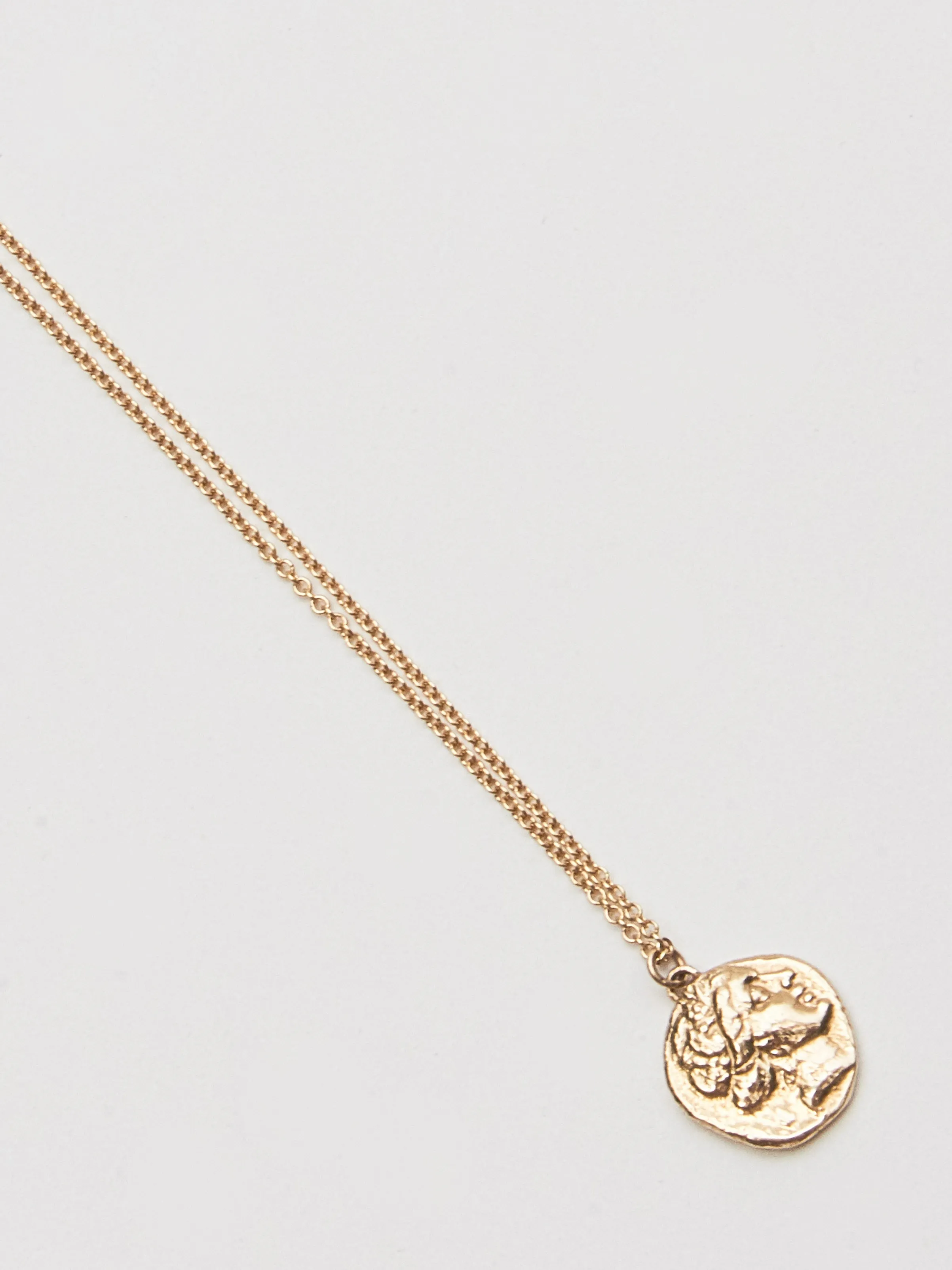 Athena Greek Coin Pendant sold by Frances May Houseline product image thumbnail 2