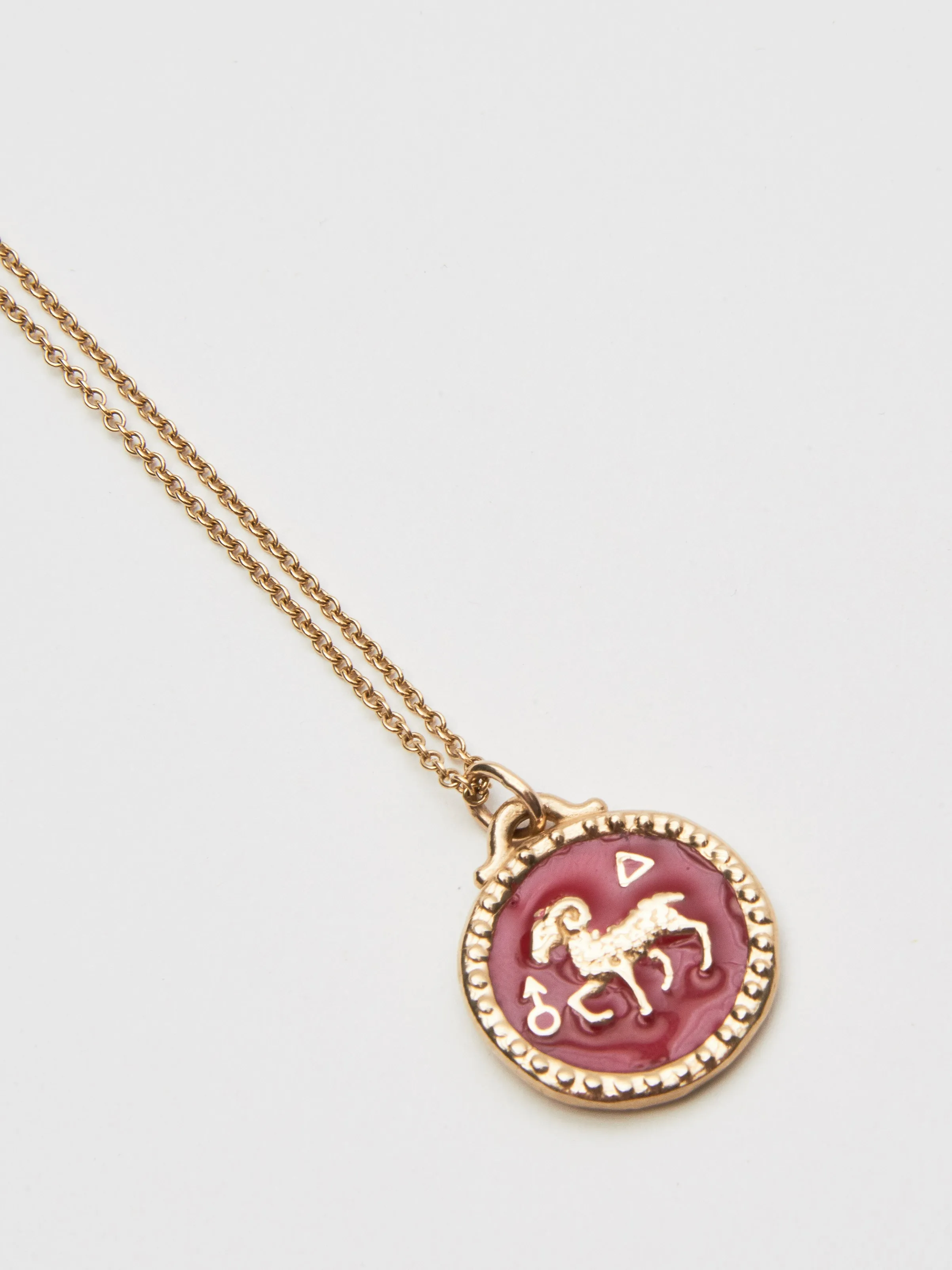 Aries Pendant - Red Enamel sold by Frances May Houseline product image thumbnail 5
