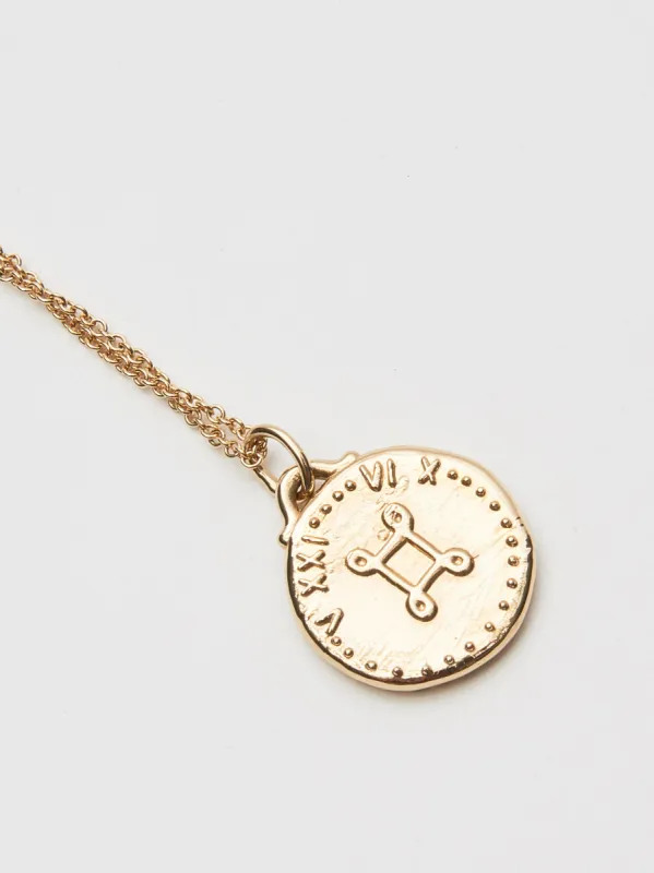 Gemini Pendant - Green Enamel sold by Frances May Houseline