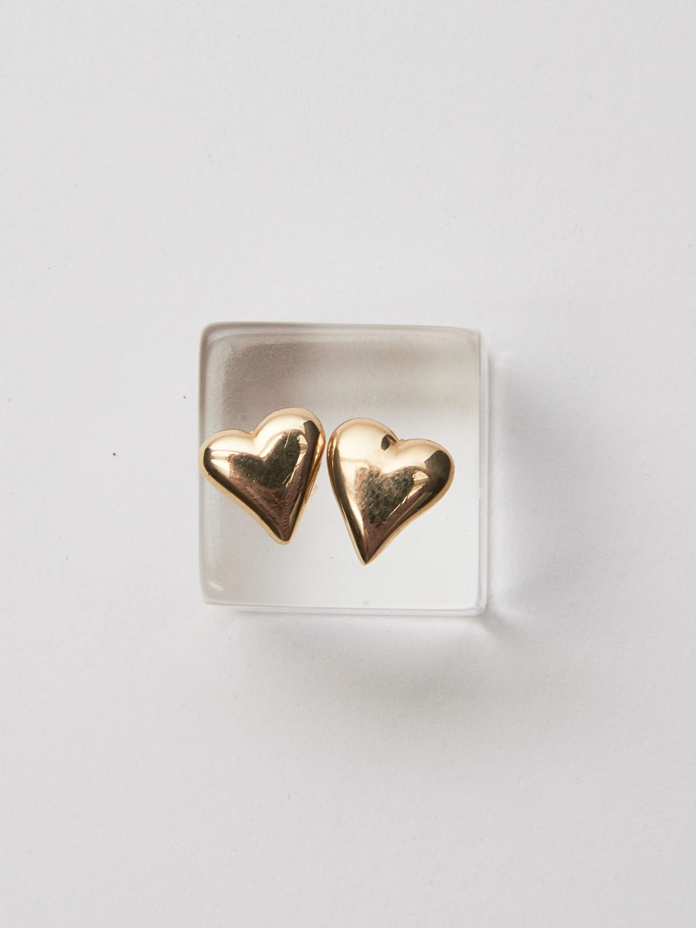 Heart Studs sold by Frances May Houseline product image thumbnail 3