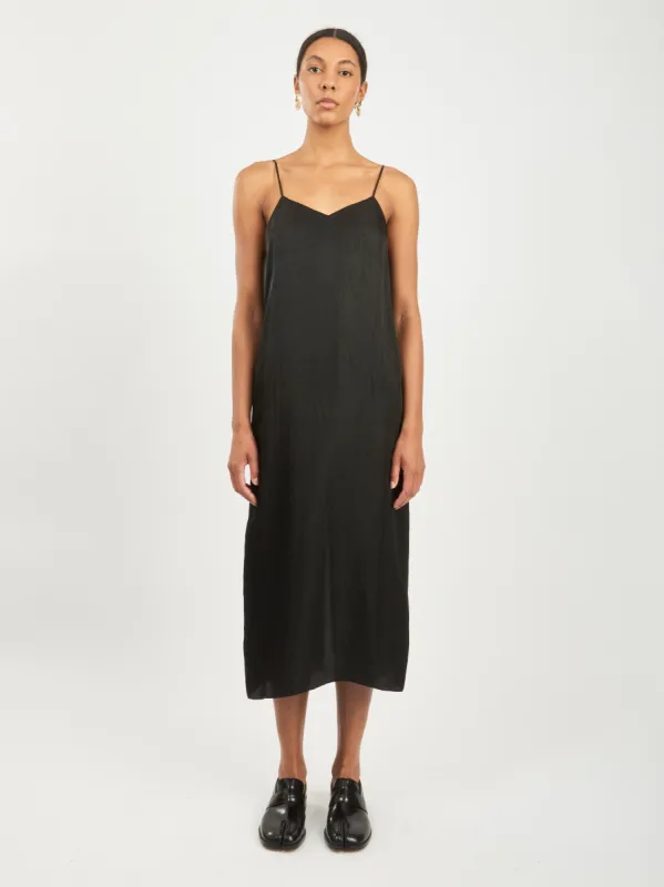 Black Slip Dress sold by Frances May Houseline