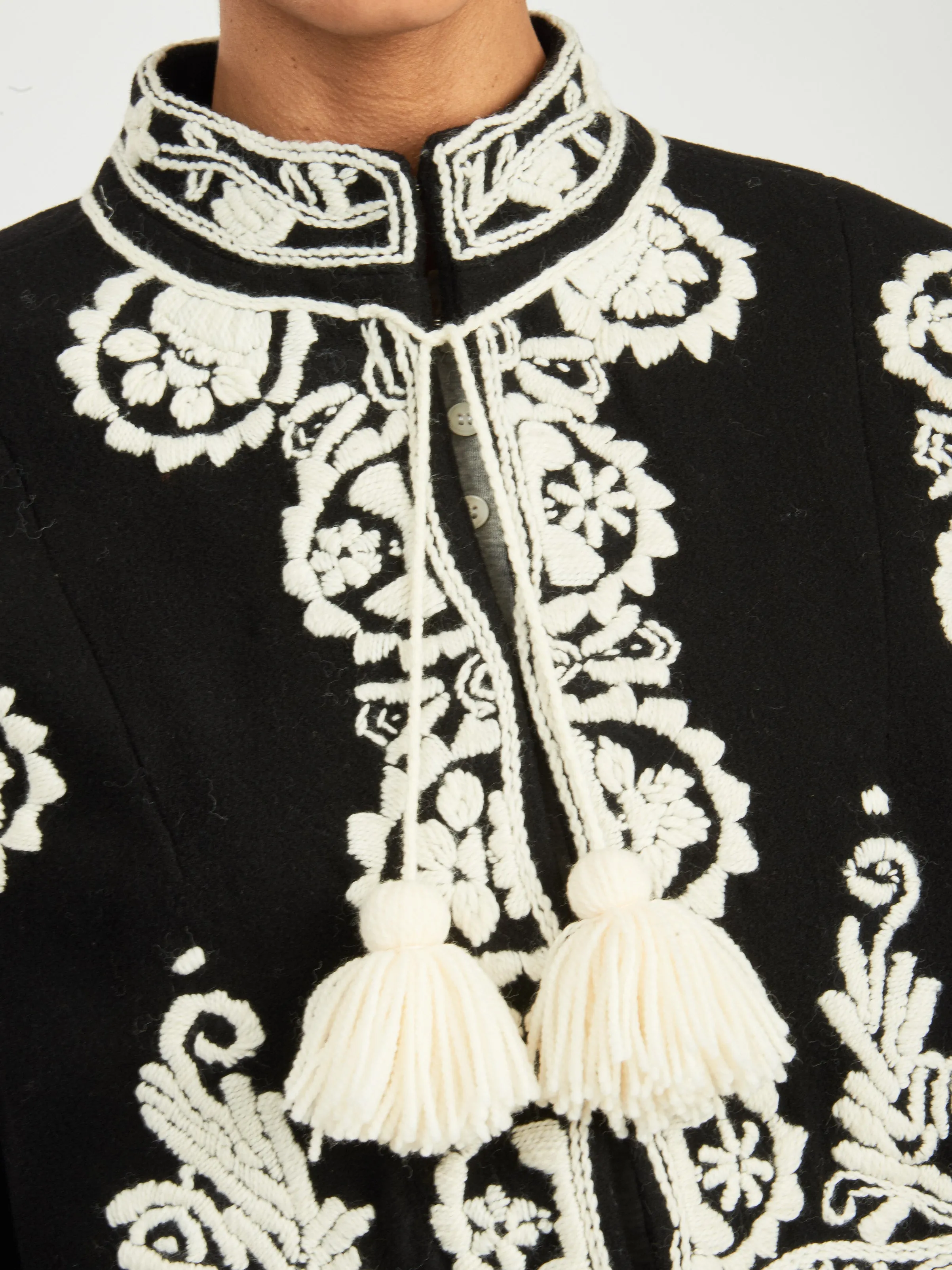 Ecru Estate Jacket sold by Frances May Houseline product image thumbnail 3