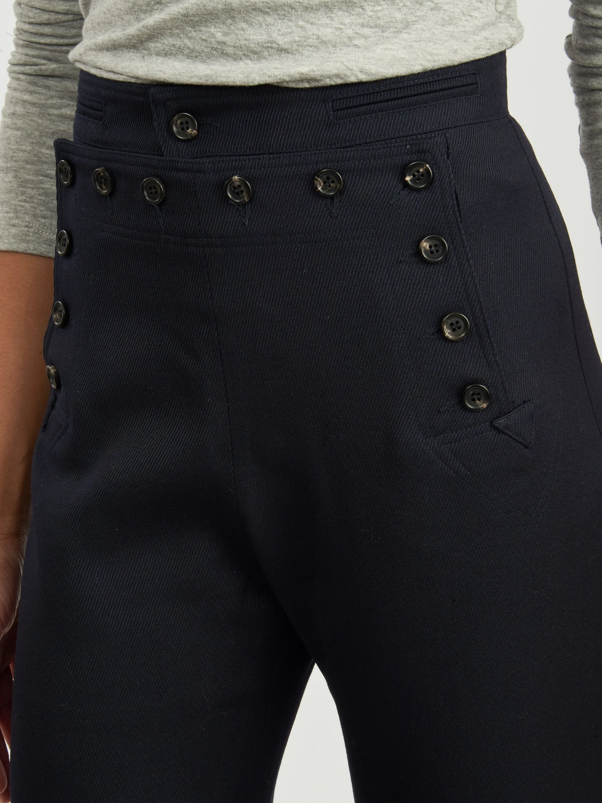 Midnight Sailor Trouser sold by Frances May Houseline product image thumbnail 3