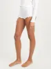 White Pointelle Kiyomi Shorts sold by Frances May Houseline