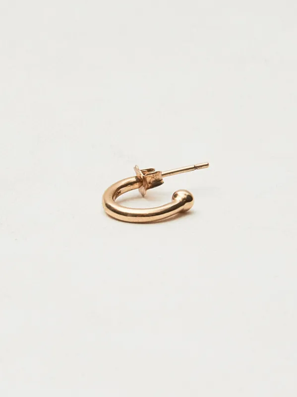 14k Classic Huggie sold by Frances May Houseline