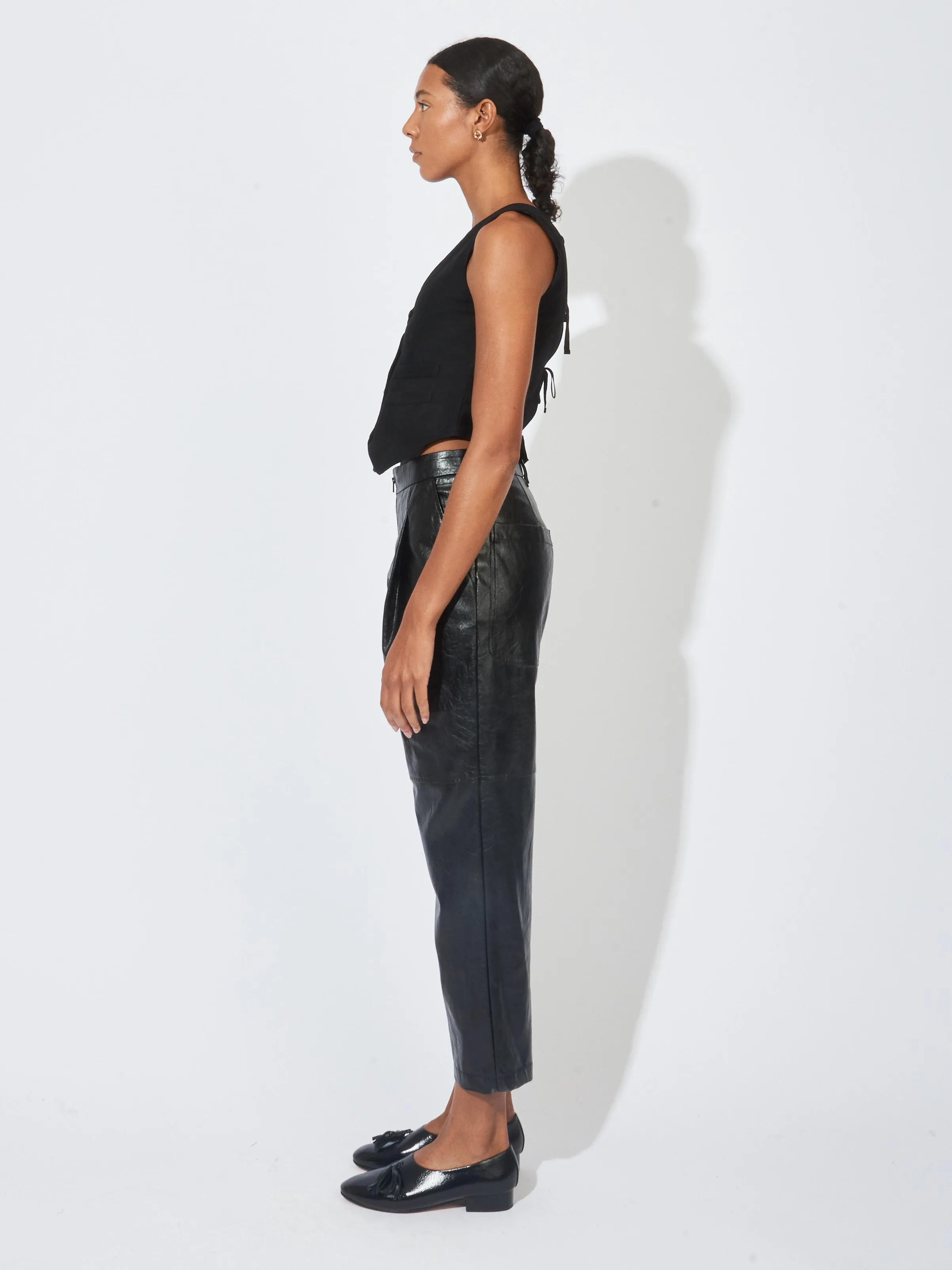 Noir Farra Vest sold by Frances May Houseline product image thumbnail 5