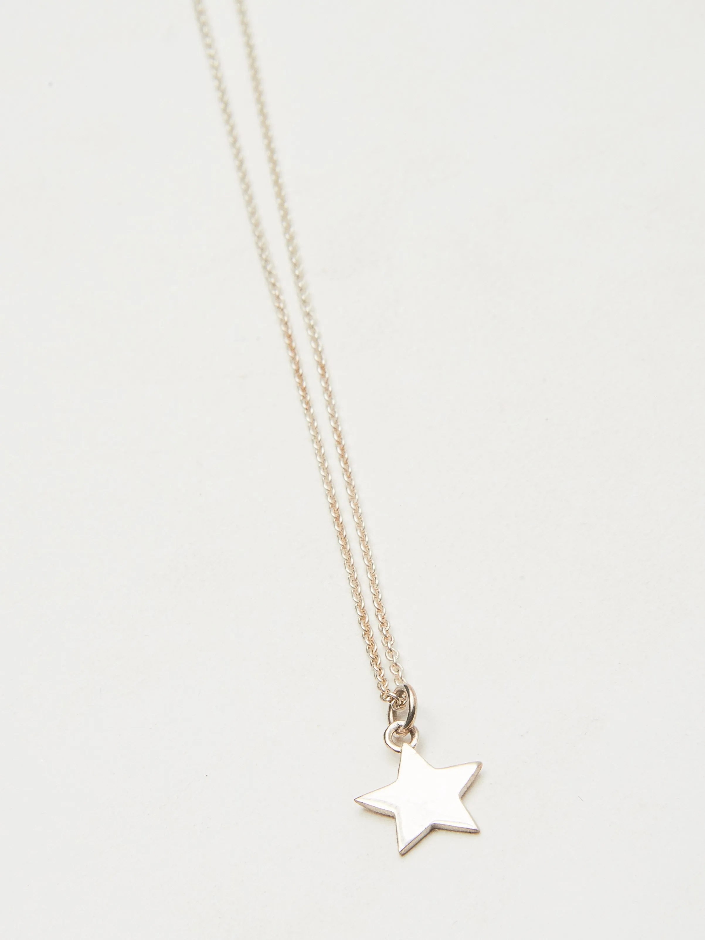 Silver Star Necklace sold by Frances May Houseline product image thumbnail 4