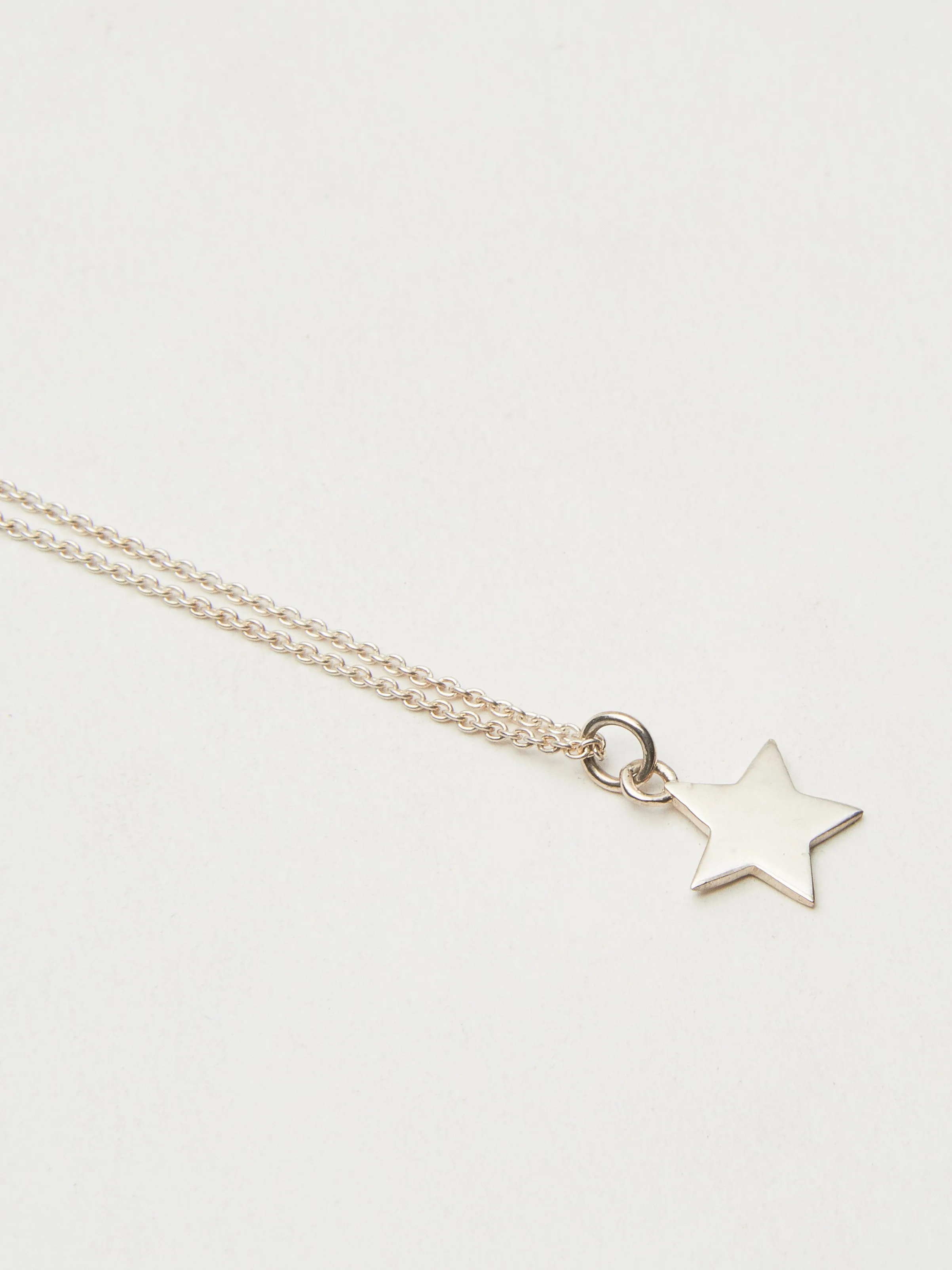 Silver Star Necklace sold by Frances May Houseline
