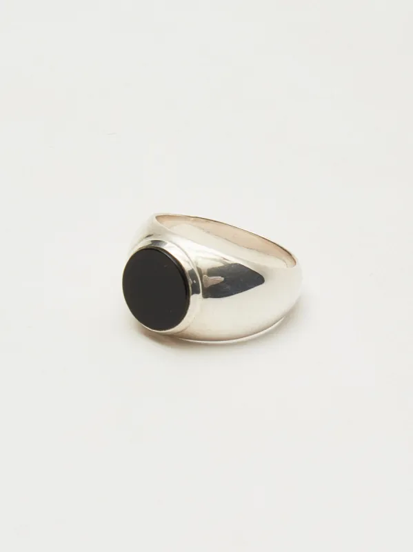 Onyx Small Crete Ring made by Frances May Houseline