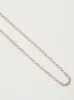 Silver Nage Chain Necklace sold by Frances May Houseline