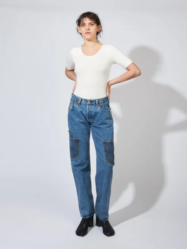 Ivory Josephine Bodysuit made by Frances May Houseline