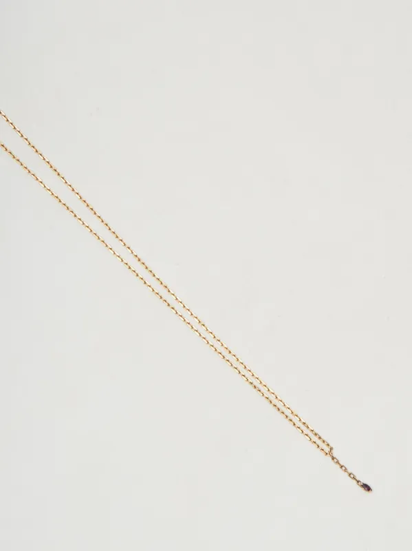 Marquise Amethyst Y Necklace made by Frances May Houseline