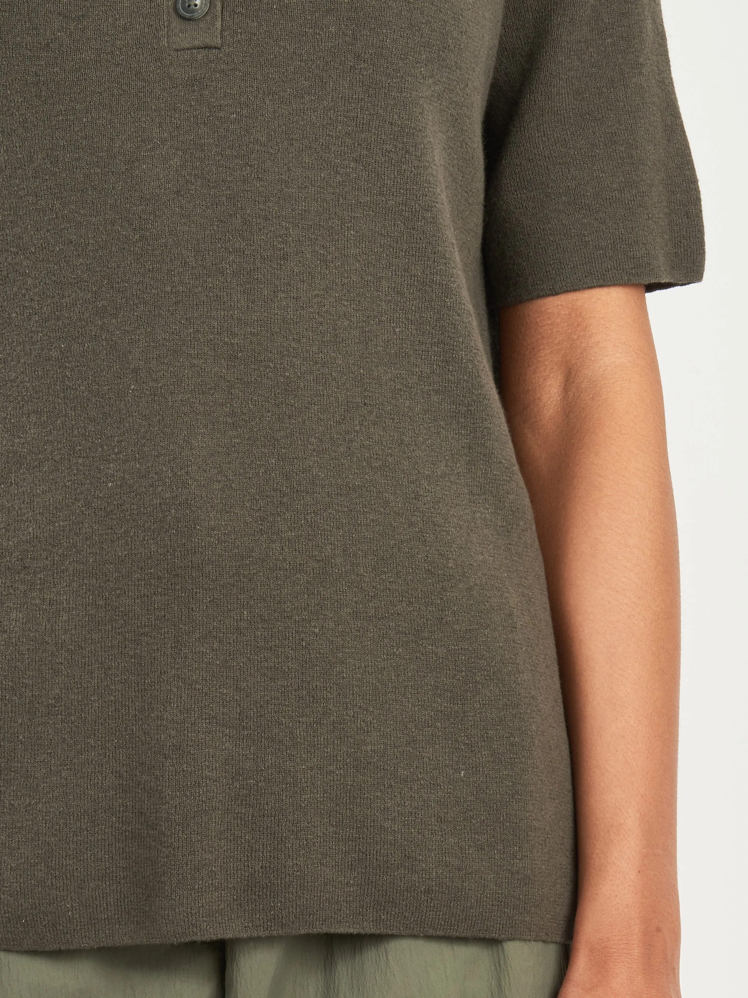 Coal Rib Henley sold by Frances May Houseline product image thumbnail 5