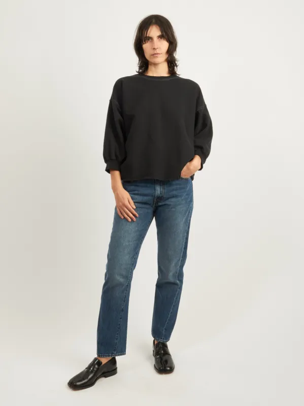 Charcoal Fond Sweatshirt sold by Frances May Houseline