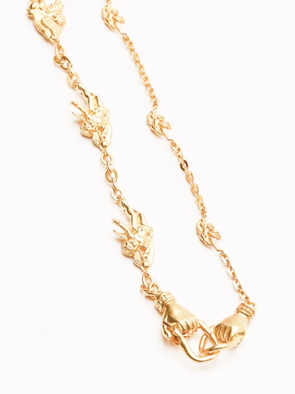Botticini Necklace made by Frances May Houseline