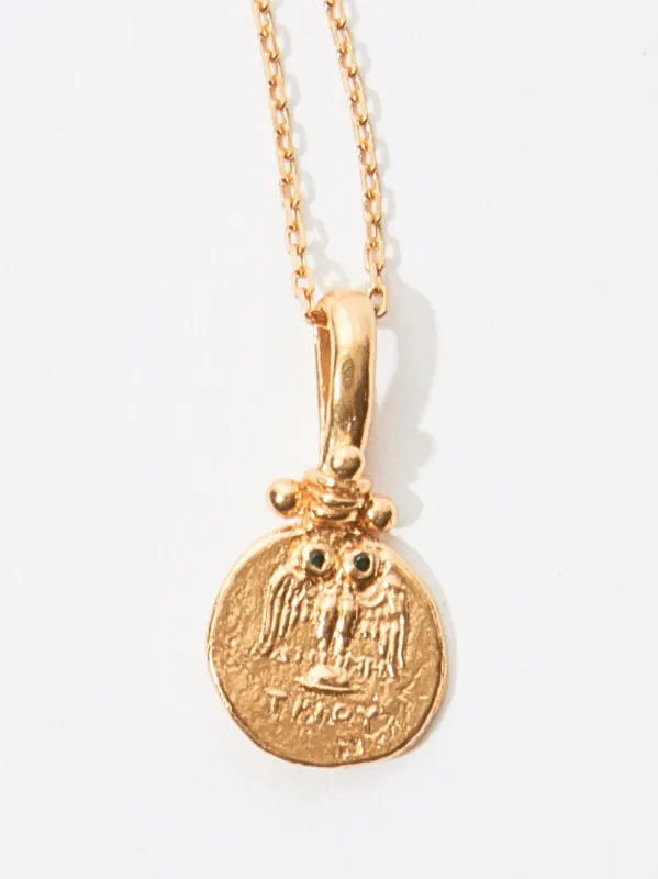 Menvra Pendant with Jade made by Frances May Houseline