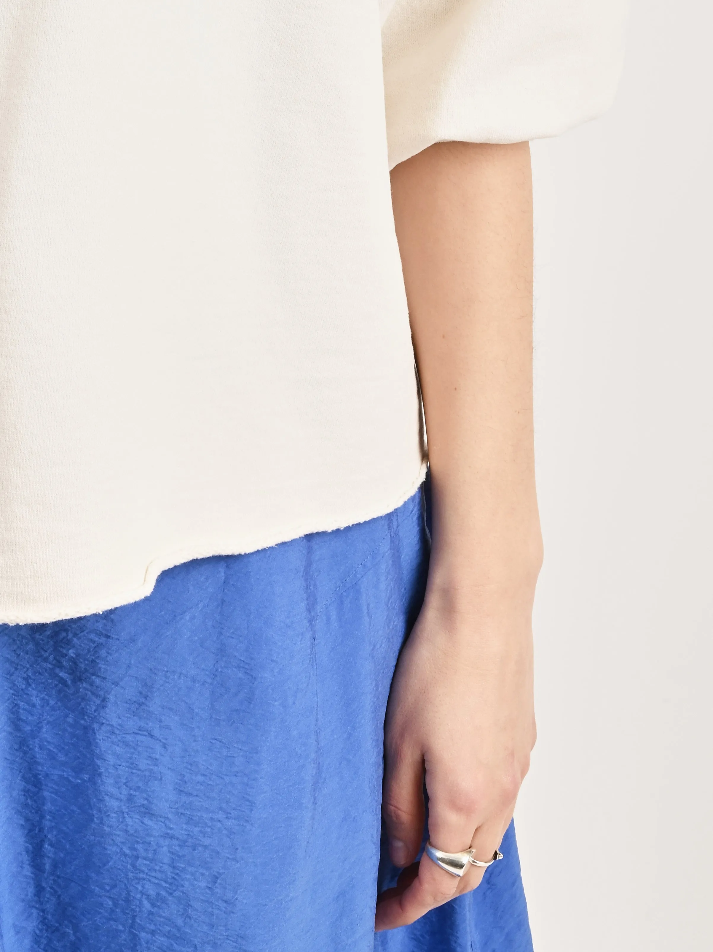 Dirty White Fond Sweatshirt sold by Frances May Houseline product image thumbnail 4