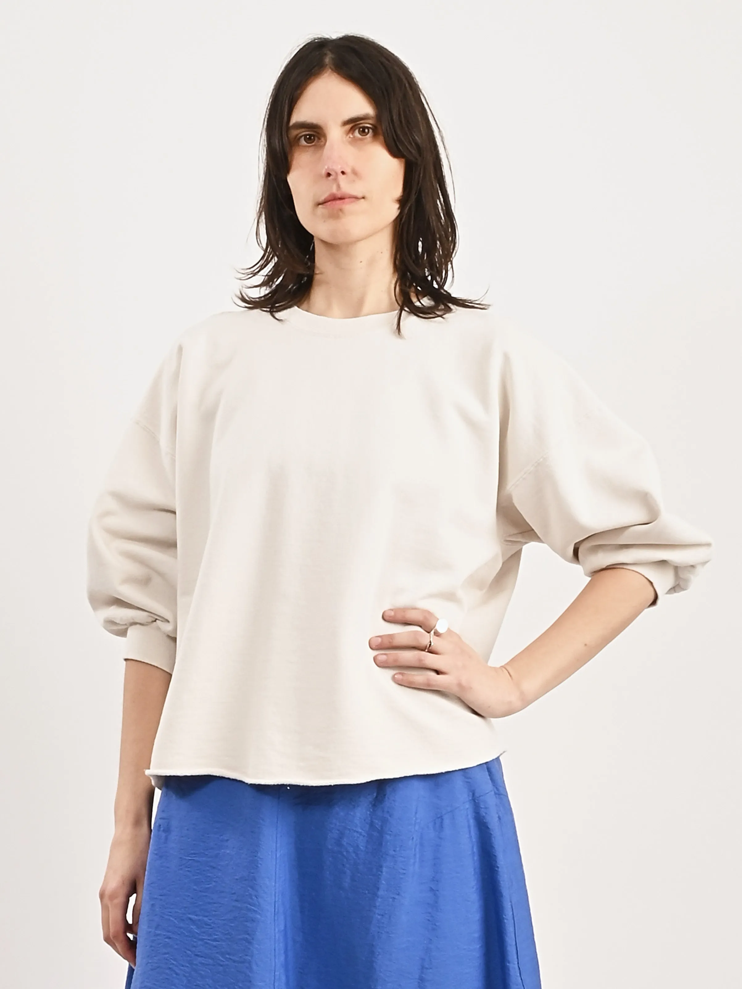 Dirty White Fond Sweatshirt sold by Frances May Houseline product image thumbnail 2